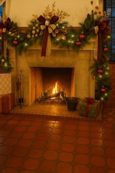 Coastal holiday decor