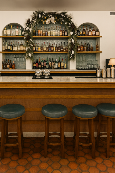 Holiday interior styling